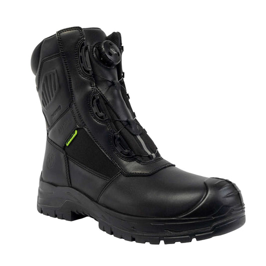 Apache Richmond Black Waterproof Combat Safety Boot S7L