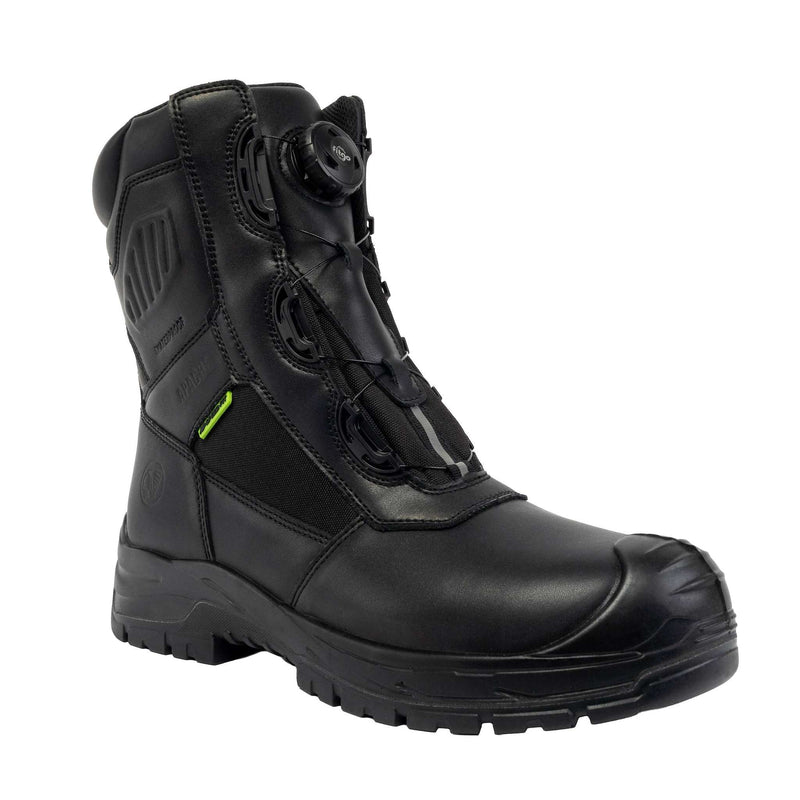 Apache Richmond Black Waterproof Combat Safety Boot S7L