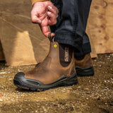 DeWalt Endure Palm Brown Non-Metallic Waterproof Safety Boot S3S - view 4