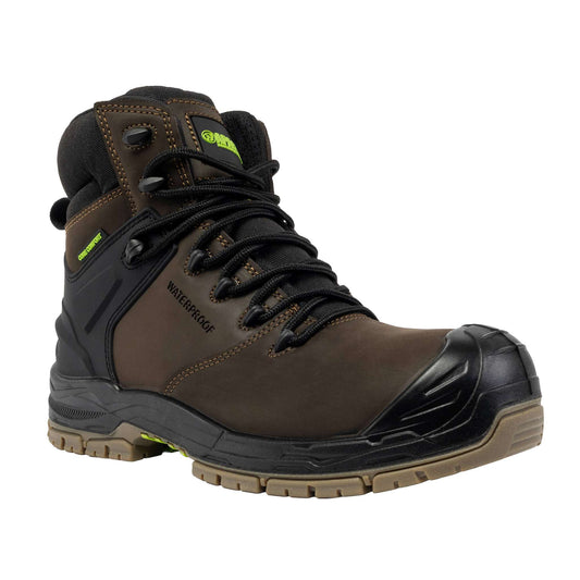 Apache Mission Brown Non-Metallic Waterproof Safety Boot S7S