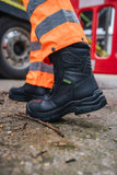 Apache Richmond Black Waterproof Combat Safety Boot S7L - view 5
