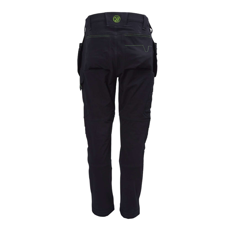 Apache Calgary 4-Way Stretch Work Trousers Black - view 2