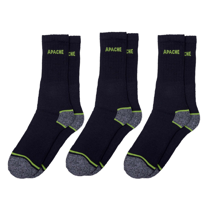 Apache Burlington Work Socks (3 Pack) - view 2