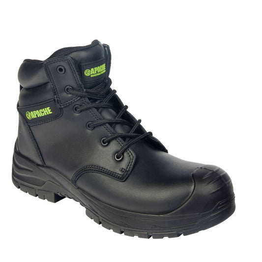 Apache Edmonton Black Waterproof Safety Boot S7L
