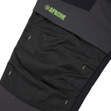 Apache Calgary 4-Way Stretch Work Trousers Grey/Black - view 3