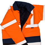 Supertouch Hi Vis 2 Tone Parka Jacket