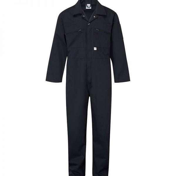 366 Zip Front Boiler Suit Navy