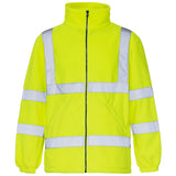 Supertouch Hi Vis Fleece Jacket