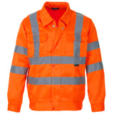 Supertouch Hi Vis Polycotton Jacket