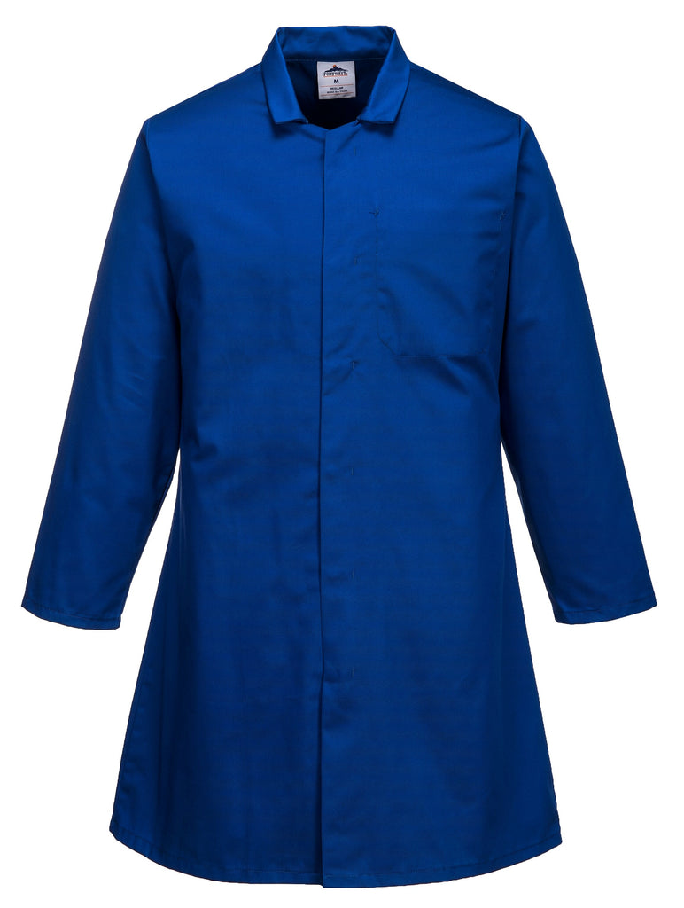 Foodsafe Warehouse Coat sky blue