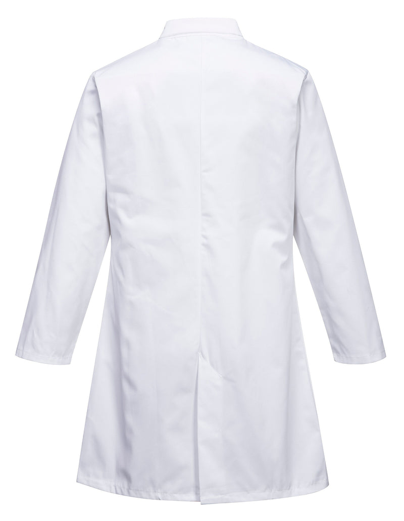 Foodsafe Warehouse Coat white back