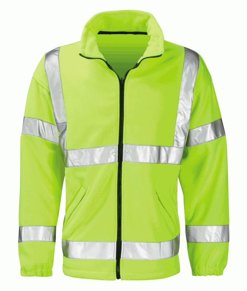 Orbit Hi Vis Fleece Jacket - Yellow