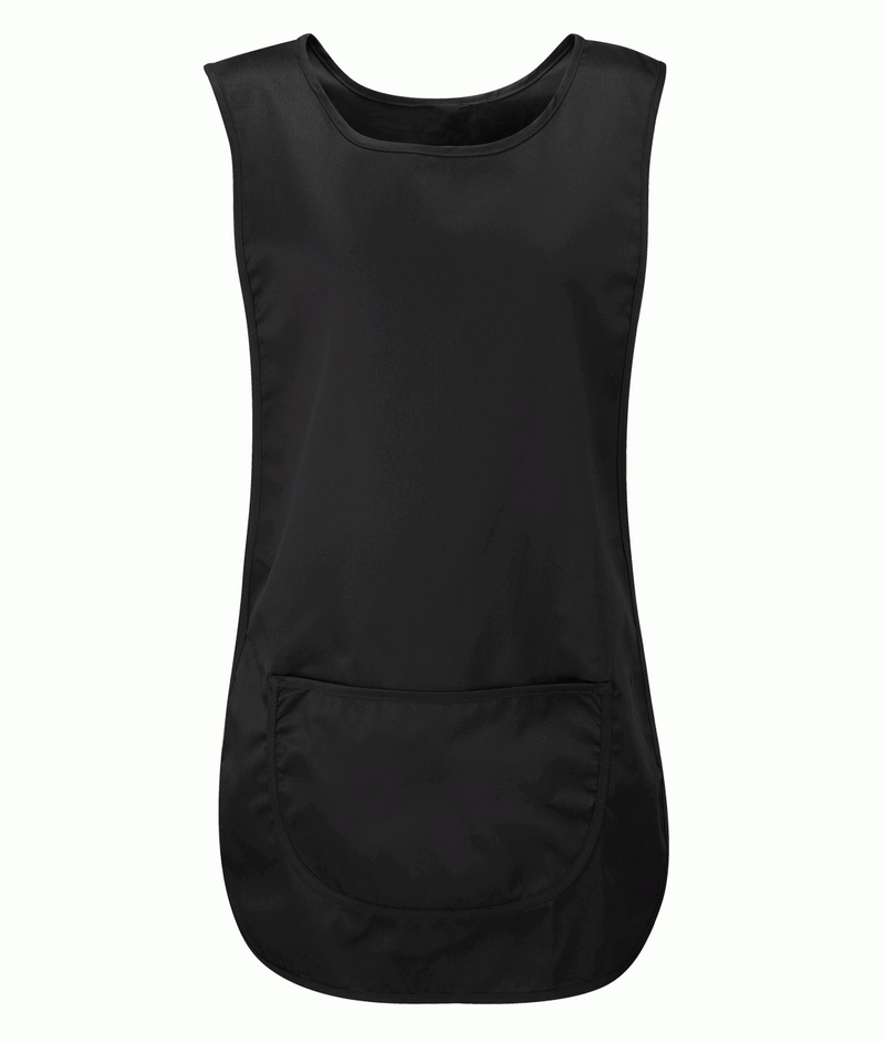 Plain Unisex Tabard Black
