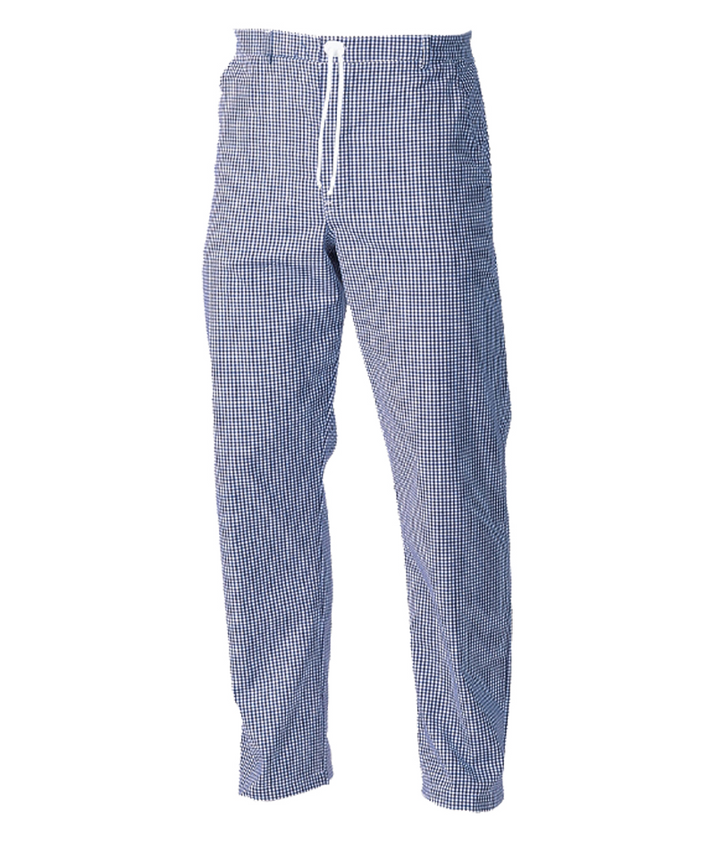 Unisex Chefs Trousers gray Checked