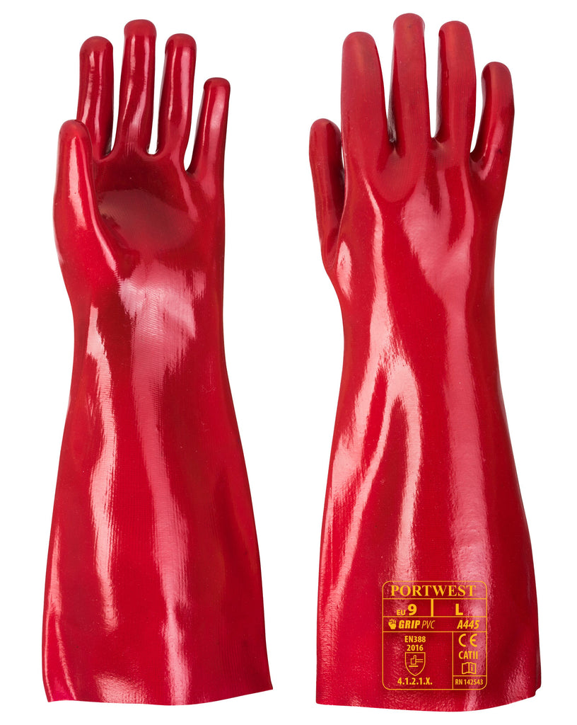 PVC Gauntlet Glove
