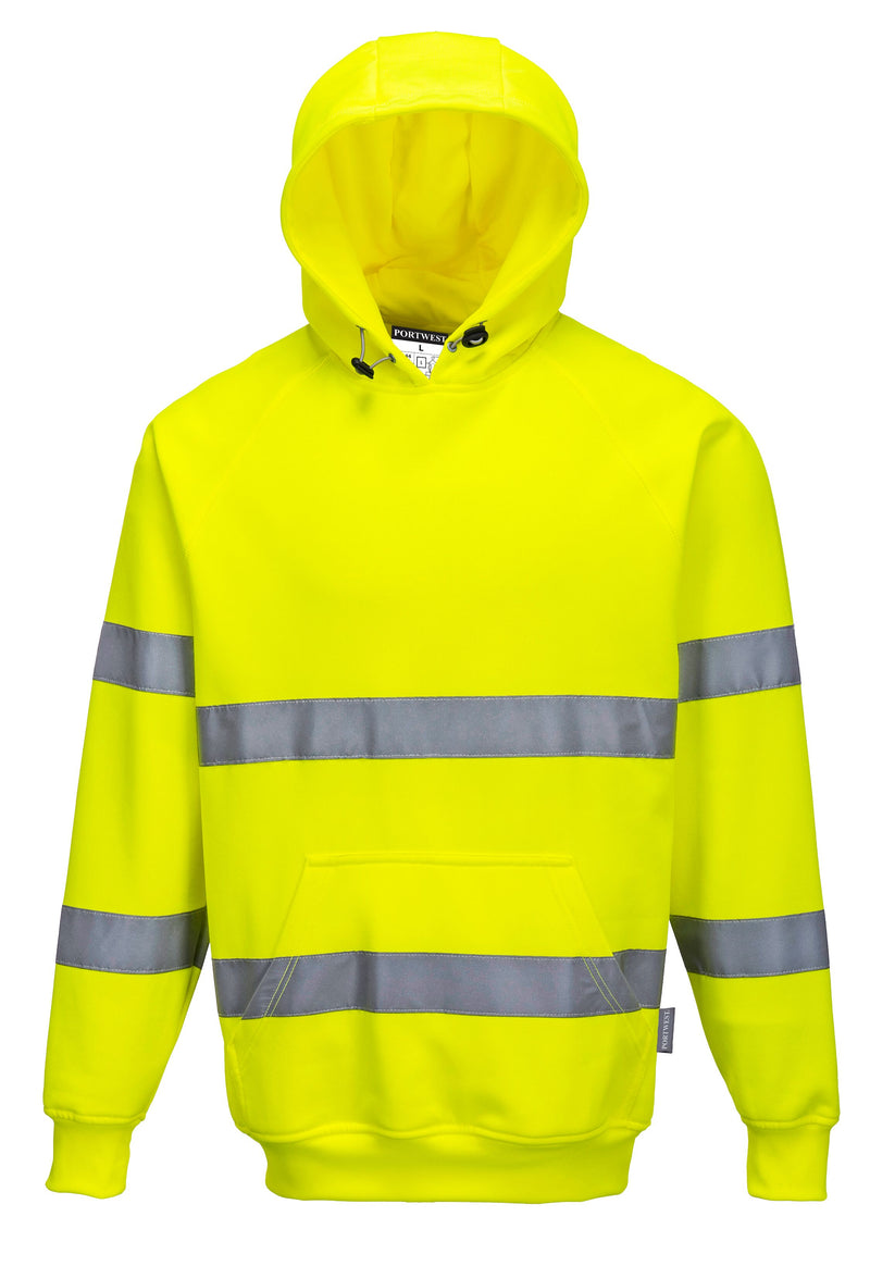 Hi-Vis Hooded Sweatshirt