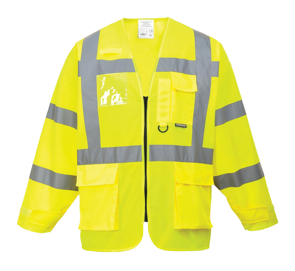 Long sleeve on sale hi vis vest